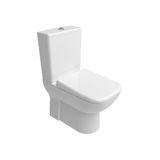 Kale Optimum Kanalsız Köşeli Duvara Sıfır Klozet + Yavaş Kapanan Klozet Kapağı + Rezervuar + 3/6 İç Takım