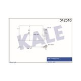 KALE OTO Radyatör 342510 Klima Radyatörü Epıca