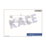 KALE OTO Radyatör 344865 Turbo Radyatörü Mini Mını Mini Clubman Mini Countryman Mini Paceman