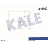 KALE OTO Radyatör 346790 Kalorifer Radyatörü Mercedes 190 Mekanik