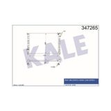 KALE OTO Radyatör 347265 Motor Radyatörü Mini Cooper S