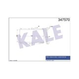 Kale Oto Radyatör 347570 Radyatör Accord 90-