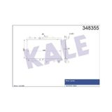 Kale Oto Radyatör 348355 Radyatör Mekanik Rıo 00-