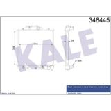 Kale Oto Radyatör 348445 Radyatör Civic V Civic Vı Hr-V Rover 45-400 1.5 1.6 16V 91-
