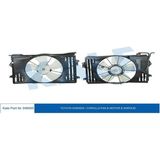 KALE OTO Radyatör 348565 Radyatör Fanı Komple Davlumbaz - Motor Avensis 1.6 Vvt I 03-08 16711-22130