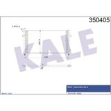 Kale Oto Radyatör 350405 Kondenser Al/Brz Volvo Fm 9-Fm 12 700×345×20
