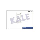 KALE OTO Radyatör 350760 Turbo Radyatörü 257×145×64 Bongo III K2500 2.5 TCI K2700 2.7 D 04-