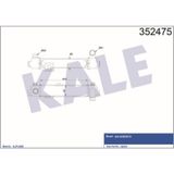 KALE OTO Radyatör 352475 Turbo Radyatörü Intercooler Kia Sorento 2.5 CRDI 02-06