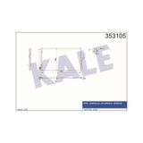 KALE OTO Radyatör 353105 Klima Radyatörü İx35 -Kıa Carens IV Sportage
