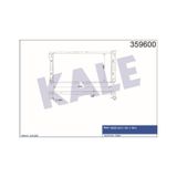 KALE OTO Radyatör 359600 Radyatör Mazda 626 IV 626 V Mx-6 Al-Pl-Brz 688X338X26