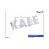 KALE OTO Radyatör 376400 Klima Radyatörü Beetle 00- 563X362X18