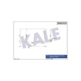 KALE OTO Radyatör 386000 Klima Radyatörü Doblo 05- Idea 04- Punto II 03- / Musa 04- 586X288X16