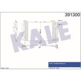 KALE OTO Radyatör 391300 Klima Radyatörü Hyundai Matrıx Fc Al Al 587X352X18