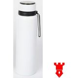 Kale Promosyon 1000 ml Termos Tutma Sapı Kamp Okul Spor Piknik SUS-304 Paslanmaz Çelik Termos - Beyaz - 1 lt
