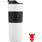 Kale Promosyon French Press Termos 500 ml Kapasite Bitki Çayları Kahve Vb Kullanım Alanları - Beyaz