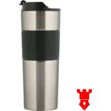 Kale Promosyon French Press Termos 500 ml Kapasite Bitki Çayları Kahve Vb Kullanım Alanları - Gümüş