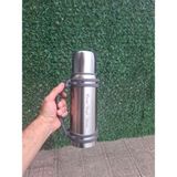 Kale Promosyon Kişiye Özel Isim Baskılı Termos 1300 ml Termos Bardak SUS-304 Paslanmaz Çelik Bardak - Gümüş - 1,3 lt