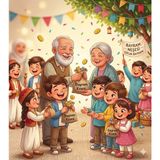 Kale Promosyon Kurban Bayramı Harçlık Kesesi Hediye Kesesi 10 Adet 14.5X18.5 cm Çocuk Şeker Kesesi Ham Bez - Krem