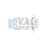 Kale Radyatör 206 98 307 02 C4 04 Xsara 00-05 1.6-2.0 Ac Klimasız Otom 562.8X378x27 1 Sıra Alb