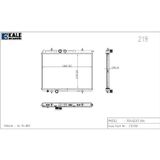 Kale RADYATÖR BRAZING 26MM PEUGEOT 206 CITROEN C3 ALT TAHLİYESİZ
