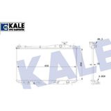 Kale Radyatör Civic 7 01-05 1.4 1.6 1.7 Otomatik 350*658*16 356900