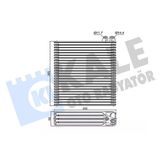 KALE RADYATÖR EVAPORATOR TOYOTA COROLLA 1.4-1.6 2.0D-4D 2001-2008 BRAZING AL/AL 255102651058 8850102060 8850102080