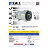 Kale Radyator Klıma Kompresoru Fıat Doblo Fıorıno Lınea Pratıco Punto Alfa Romeo Mıto [5pk V - Kale 349875