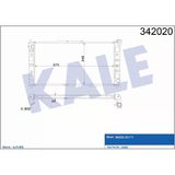 Kale Radyatör Mazda 323 F V 94-98 1.5 16V M () Al/Pl/Brz