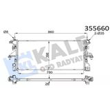 Kale Radyatör Psa Peugeot Boxer - Cıtroen Jumper 2.2/3.0Hdı 2006-2014 Fıat Ducato 2.3D Mtj 2011-2024