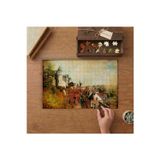 Kale- Şehir- Evler- Mimari Yapı Tasarımı 240 Parça Ahşap Puzzle Ahşap Kutuda MP00338