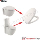 Kale Stil Smart (yavaş Kapanan) Klozet Kapağı