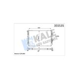 Kale Su Radyatoru 32Mm(Vw Golf Vıı 2.0 Tdı 12- Passat Tıguan /Audı A3 2.0 Tdı 12-)