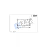 Kale Su Radyatoru Brazıng 26Mm (Ford Transıt V184 2.0Tdcı 125Ps 01-06) Onden Ceker Klımasız