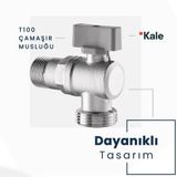 Kale T100 Çamaşır Musluğu