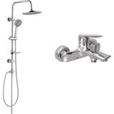 Kale Tandem Banyo Bataryası ve Tema 53230 Tepe Duş Seti