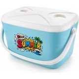 Kale Termos 20 Lt Buzzy Retro Buzluk Termos (1179 Cooler Box) - Açık Mavi