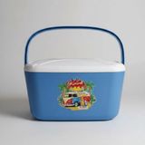 Kale Termos 20 Lt Buzzy Retro Portatif Buzluk - Mavi