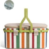 Kale Termos 25 Lt Piknik Sepeti ( 1308 Picnic Bag ) - Çok Renkli