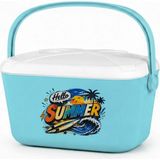 Kale Termos 30 Lt Buzzy Retro Buzluk Termos (1178 Cooler Box) - Açık Mavi