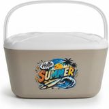 Kale Termos 30 Lt Buzzy Retro Buzluk Termos (1178 Cooler Box) - Bej