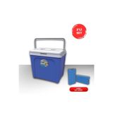Kale Termos Buzluk Termos Set-25 Lt Buzluk Termos Eps (1066 Coolerbox) +2 Adet K-250 Buz Aküsü