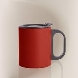 Kale Termos Paslanmaz Çelik Mug, Paslanmaz Çelik Termos BARDAK-300 ml - Kırmızı - 0,30 lt