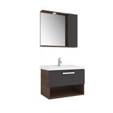 Kale Trevi 80 cm Banyo Dolabı Takımı