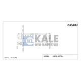 Kale Turbo Radyatörü (Intercooler) Fıat Bravo Iı Doblo Pratıco Punto Punto Evo Grande Punto (572X127x50)