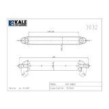 Kale Turbo Radyatörü (Intercooler) Fıat Doblo 1.3/1.9 Mjt (01-10) (Ac) Al+Al Sistem (Yerly Üretym) (1 Ad )