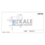 Kale Turbo Radyatörü (Intercooler) Renault Clıo Iı (345X370x27) Al/Pl/Brz