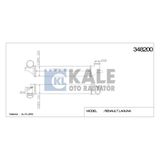 Kale TURBO RADYATÖRÜ (INTERCOOLER) RENAULT LAGUNA LAGUNA III (652X112X108) AL/PL/BRZ