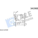 Kale Zengemtx Turbo Radyatörü Intercooler Passat-A4-A6 1.8t 1.9tdi 0005 240.8X166.2X67 Al-Pl-Brz - Çok Renkli