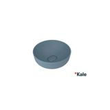 Kale Zero 2.0 40x40 cm Mat Mavi Yuvarlak Çanak Lavabo
