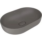 Kale Zero 2.0 60x40 cm Mat Antrasit Gri Oval Çanak Lavabo